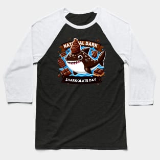 National Chocolate Shark Day Baseball T-Shirt